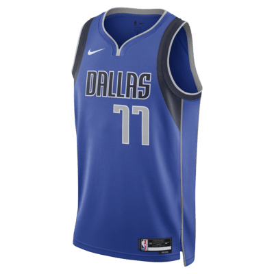 Dallas Mavericks Doncic Icon Edition 2022/23 NBA Swingman Jersey newest Game Royal